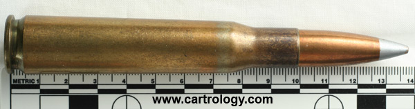 .50 BMG AP (Plate Test)  United States F A 40 profile view.