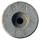 .50 BMG Dummy  Norway RA 59 head view.