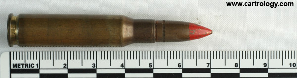 7.62mm NATO Tracer F3 Australia MF 69 F3 7.62 profile view.
