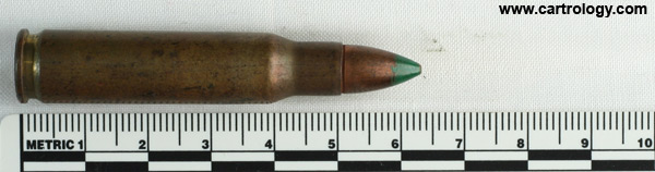 7.62mm NATO Duplex T314E2 United States F A 5 8 profile view.