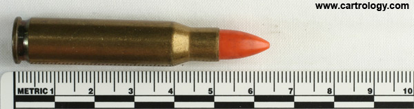 7.62mm NATO Ball (Reduced Range)  South Africa PMP 72 A1 7.62 profile view.