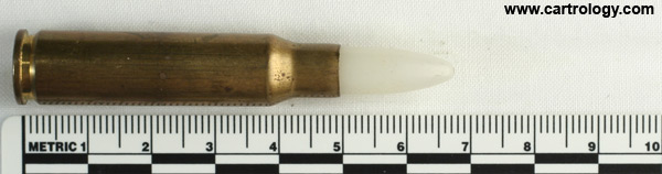 7.62mm NATO Ball (Reduced Range)  France ⊕ MI profile view.