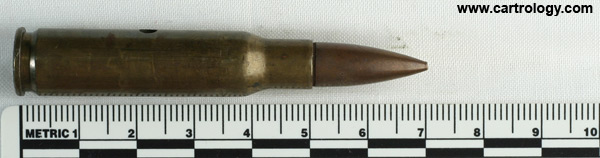 7.62mm NATO Dummy T70E4 United States F A 49 profile view.
