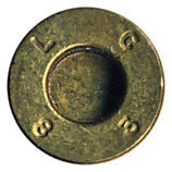7.62mm NATO Blank (Inert)  United States L C 8 3 head view.
