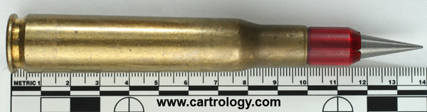 .50 BMG SLAP-T M962 United States W C C 9 4 profile view.