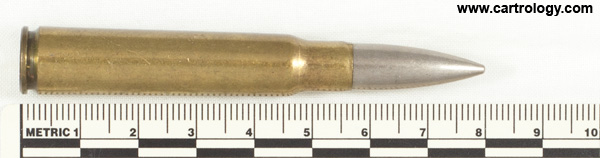 7.92 x 57 mm AP MK2z United Kingdom K43 WIIz profile view.