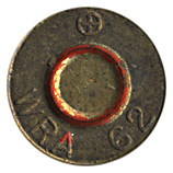 7.62mm NATO Blank M82 United States ⊕ WRA 62 head view.