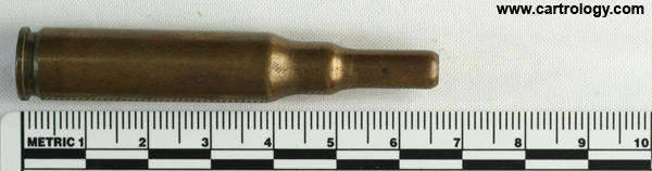 7.62mm NATO Blank M82 United States ⊕ WRA 62 profile view.