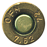 7.62mm NATO Blank  Nigeria OFN 7,62 72 head view.