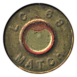 7.62mm NATO Ball (Match) M118 United States LC 68 MATCH head view.