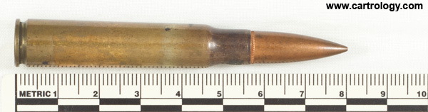 7.92 x 57 mm Ball  China (Chinese) 43 (Chinese) profile view.