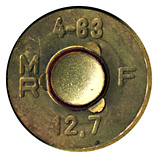 .50 BMG Tracer  France MR 12.7 F 4-63 head view.