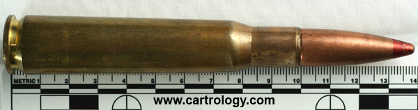 .50 BMG Tracer  France MR 12.7 F 4-63 profile view.