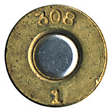 7.62mm NATO Ball  United States 308 1 head view.