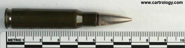 7.62mm NATO Ball  France ⊕ LM 62 profile view.