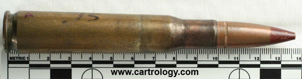 .50 BMG Tracer M17 United States L C 53 profile view.