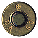 7.62mm NATO Ball (Match)  Canada ⊕ 60 DA head view.