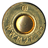 7.62mm NATO Ball  Netherlands ⊕ NWM 27-63 head view.