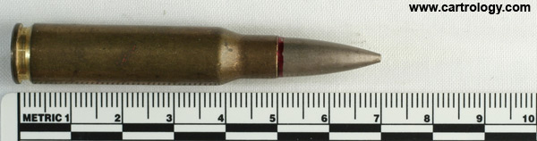 7.62mm NATO Ball  France ⊕ TE 57 profile view.