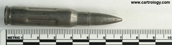 7.62mm NATO Dummy  Sweden 6 583 8 profile view.