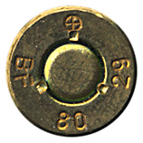 7.62mm NATO Ball NM60 Portugal ⊕ 29 80 BF head view.