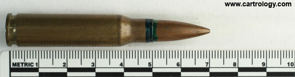 7.62mm NATO Ball  Chile NA F TO 75 profile view.