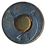 .50 BMG Proof M1 United States F A 43 head view.