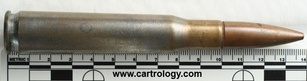.50 BMG Proof M1 United States F A 43 profile view.