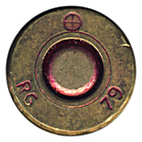 7.62mm NATO Tracer  United Kingdom ⊕ RG 79 head view.