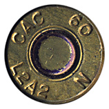 7.62mm NATO Ball L2A2 New Zealand CAC 60 N L2A2 head view.
