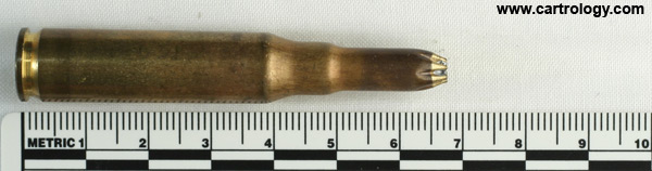 7.62mm NATO Blank  Netherlands ⊕ NWM 58 profile view.