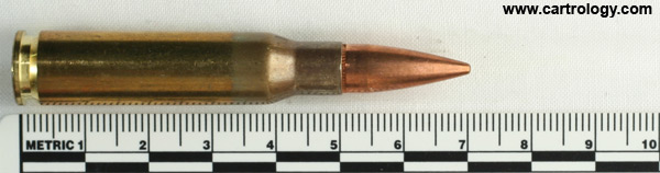 7.62mm NATO Ball  Lithuania GGG 03 profile view.