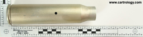 30 x 185mm Fired  United States  profile view.
