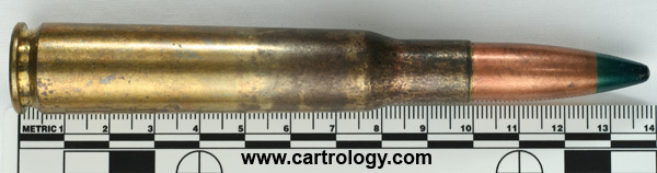 .50 BMG MP NM140 United States W C C 8 4 profile view.