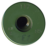 25 x 137mm KBA TPDS-T (Medium Range) NR127 Netherlands EMZ 117 85 head view.