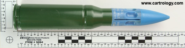 25 x 137mm KBA TPDS-T (Medium Range) NR127 Netherlands EMZ 117 85 profile view.