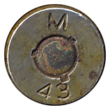 .50 BMG AP M2 United States M 43 head view.