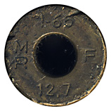.50 BMG Dummy  France MR 1-65 F 12,7 head view.