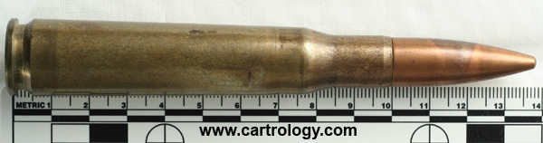 .50 BMG Ball  Canada D A C 5 6 profile view.