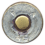 .50 BMG Proof M1 United States F A 45 head view.