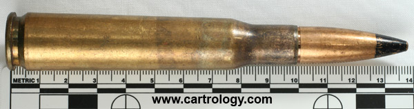 .50 BMG AP M2 United States U 4 3 profile view.