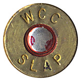 .50 BMG SLAP-T XM962 United States WCC SLAP head view.