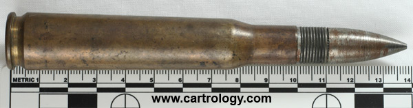 .50 BMG Ball United States F A 47 profile view.