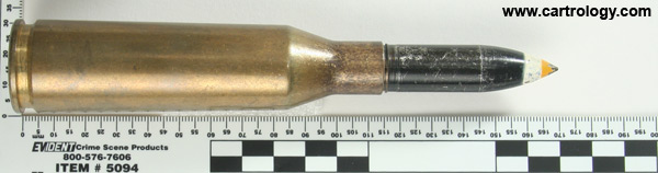 .60 Ball  United States F A 45 profile view.