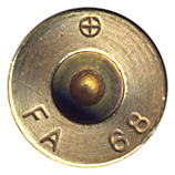 7.62mm NATO Dummy  United States ⊕ FA 68 head view.