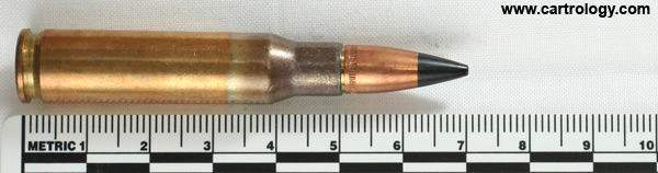 7.62mm NATO AP M61 United States ⊕ LC 55 profile view.