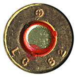 7.62mm NATO Blank M82 United States ⊕ LC 62 head view.