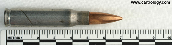 7.62mm NATO Proof M60 United States L C 7 6 profile view.