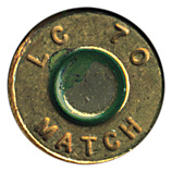 7.62mm NATO Ball (Match) M118 United States LC 70 MATCH head view.