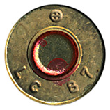 7.62mm NATO Ball (Match) M118 Special Ball United States ⊕ LC 87 head view.